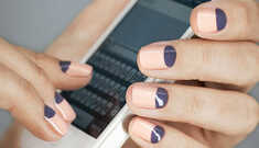 Você pinta as unhas? Conheça o estilo meia-lua.