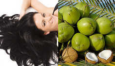 Quer hidratar os cabelos? Água de coco neles!
