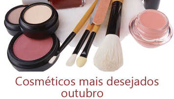 Cosméticos mais Desejados do Mês (out/12)