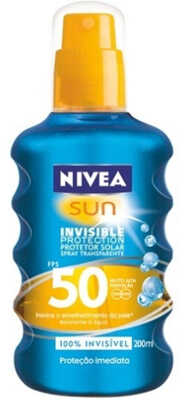 11. Nivea Sun Invisible Protection FPS 50