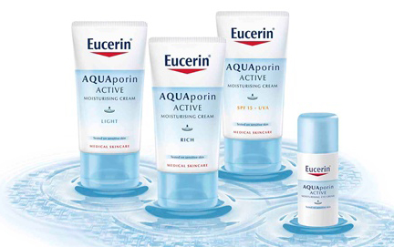 Linha Aquaporin Active Eucerin